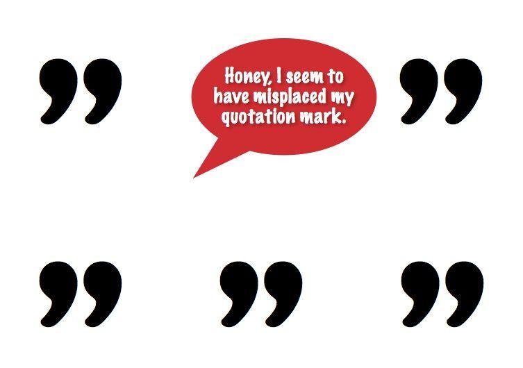 Red Quotation Mark Logo - The Closing Quotation Mark Dilemma – Language & Lingustics – Medium