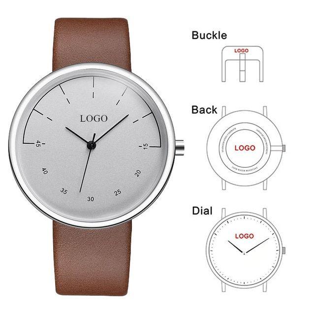 Custom Watches with Logo - CL023 Custom Branding Watches OEM Business Name Men Watches Private