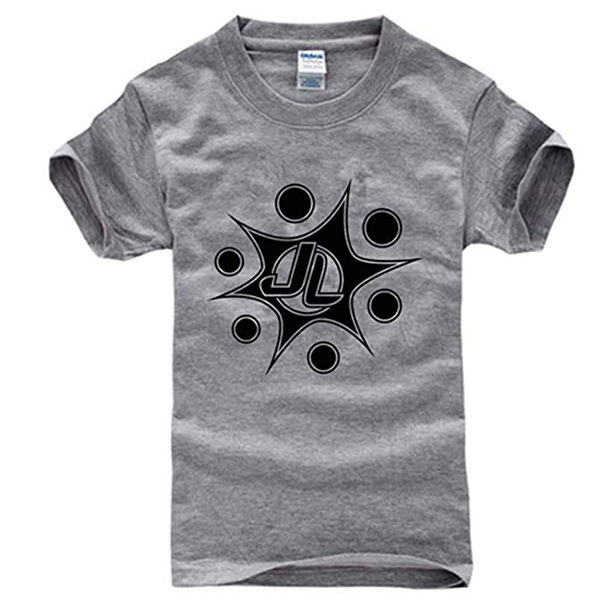 Jl Cool Logo - GODTEE Mens Cool Letter JL Logo Good Cotton Tshirts: Amazon.ca ...