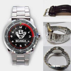 Custom Watches with Logo - Get Now New Scania V8 Logo Custom Men's Unisex Watches