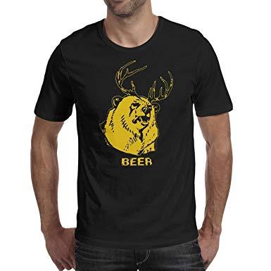 Jl Cool Logo - RTwkvv Deer Beer Logo Fashion Funny Cool T Shirts