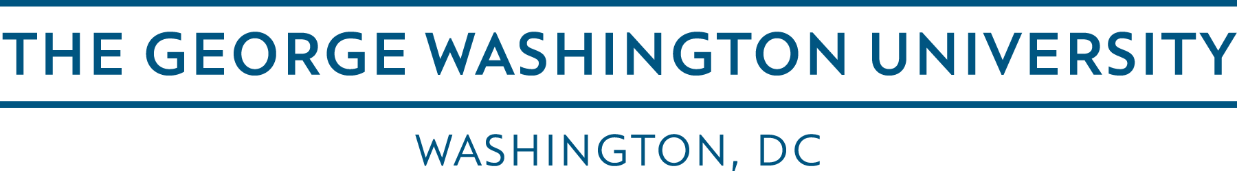 George Washington University Logo - Horizontal Logo | Marketing & Creative Services | The George ...