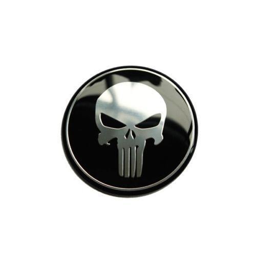 Round Punisher Logo - Aliexpress.com : Buy Universal 4pcs 60mm 3D Punisher Logo Car Auto