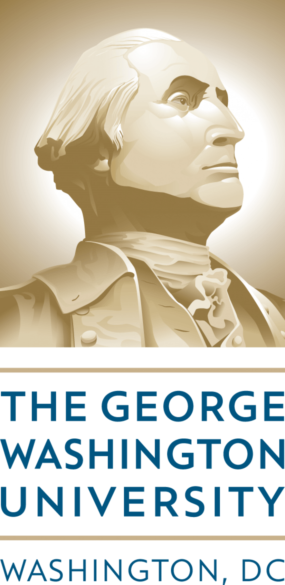 George Washington University Logo - Portrait Logo. Marketing & Creative Services. The George