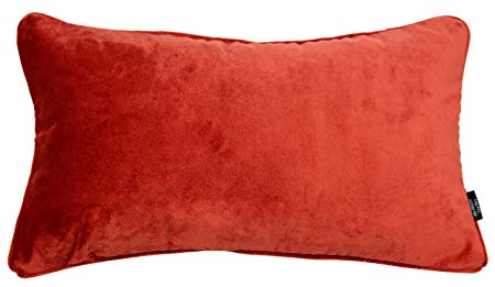 Red and Orange Square Logo - McAlister Textiles Matt Velvet Boudoir Pillow Case | Red Orange Rust ...
