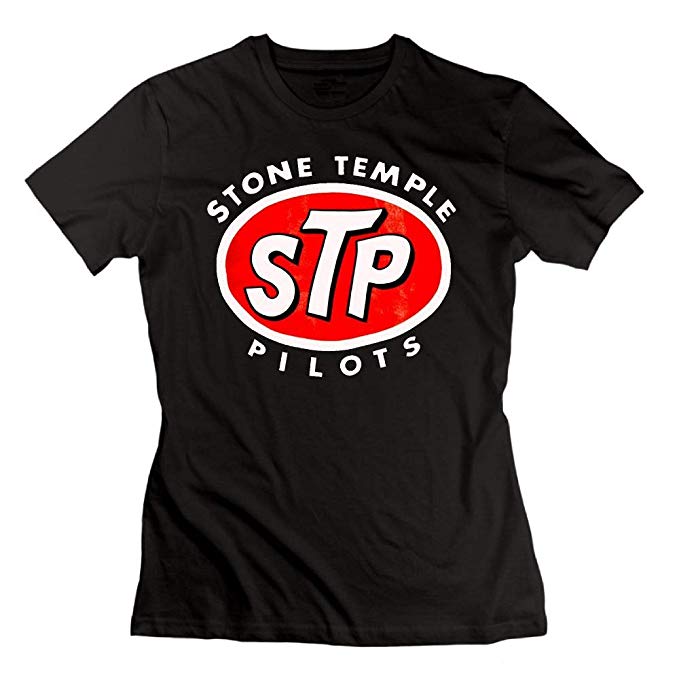 Stone Temple Pilots Logo - Amazon.com: RaymondB Women's Stone Temple Pilots Logo T Shirts Black ...