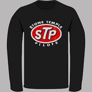 Stone Temple Pilots Logo - New Stone Temple Pilots STP Logo Rock Band Black Long Sleeve T-Shirt ...