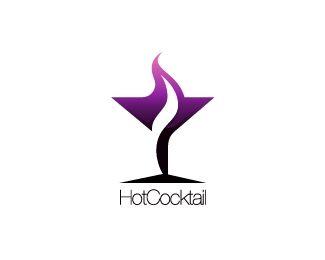 Cocktail Logo - Hot Cocktail Designed