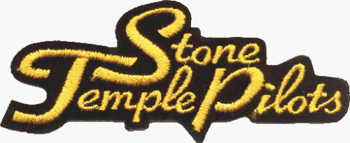 Stone Temple Pilots Logo - Amazon.com: Stone Temple Pilots - Yellow Logo on Black - Embroidered ...