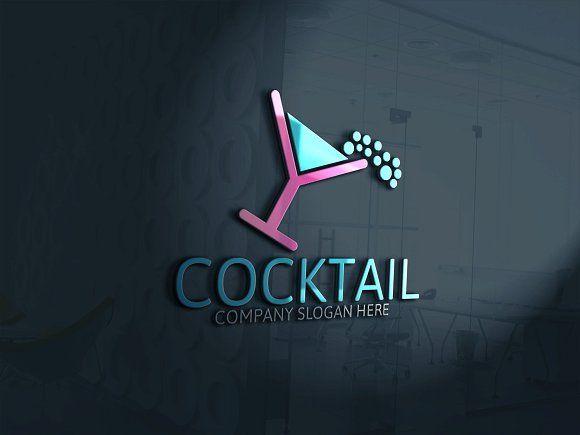 Cocktail Logo - Cocktail Logo -30%off ~ Logo Templates ~ Creative Market