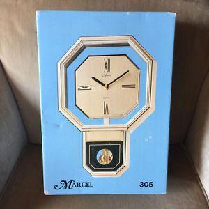 Century Clock Logo - Marcel Wall Clock Mid Century Modern Japan 840999021507 | eBay