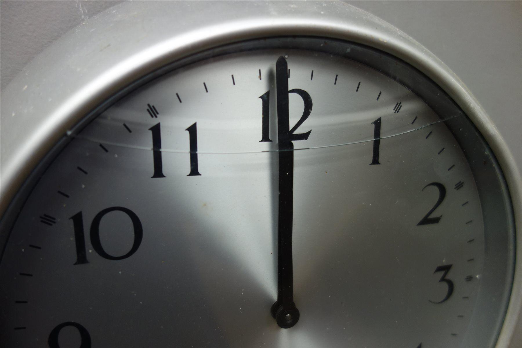 Century Clock Logo - Mid 20th century slave clock with 'British Rail' logo and two other ...