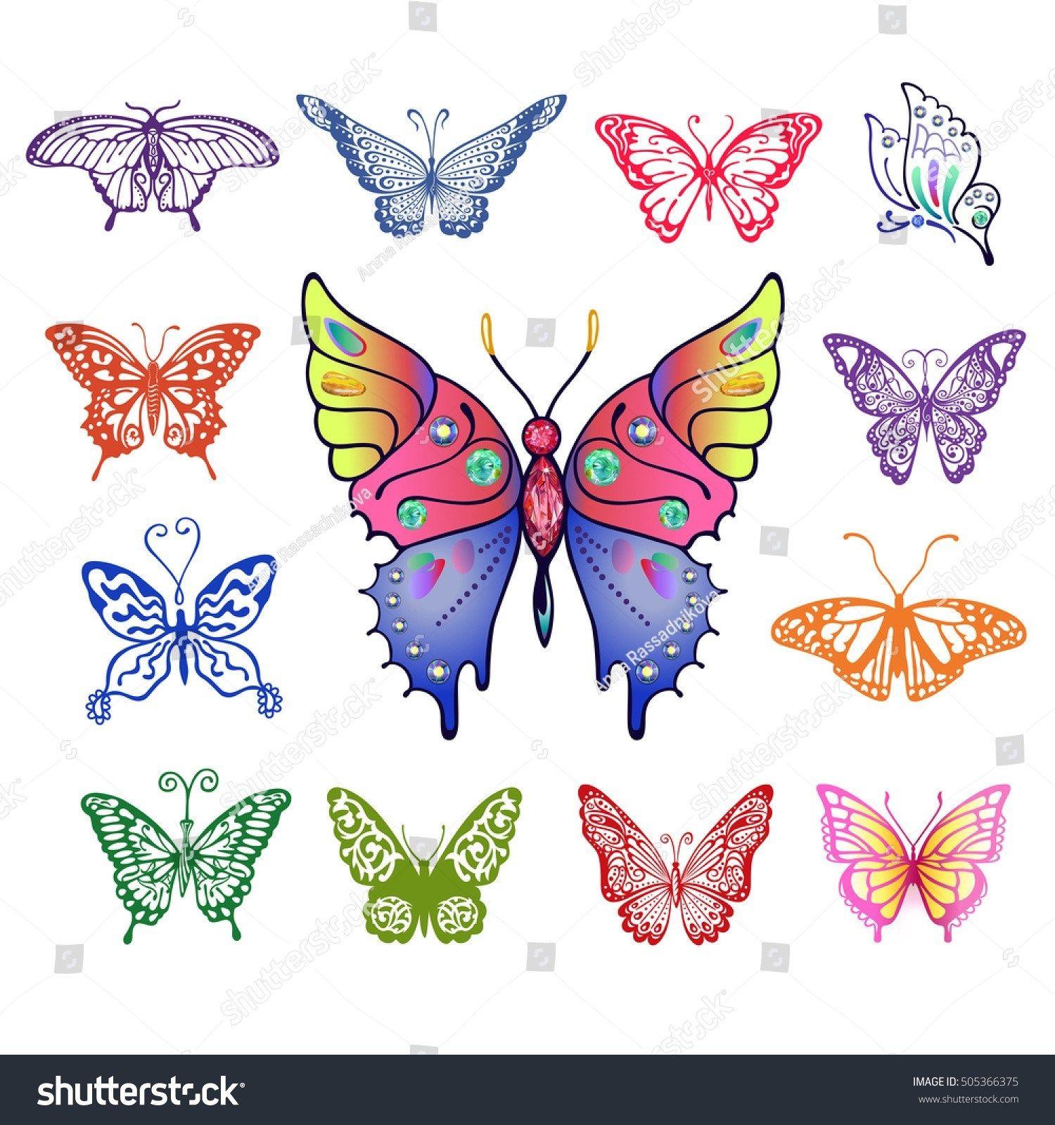 Rainbow Colored Butterfly Logo - Rainbow Colored Butterfly Logo