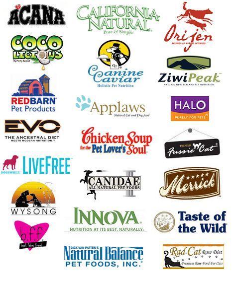 Dog Food Brands Logos