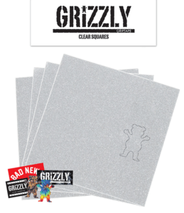 Crazy Grizzly Grip Logo - Skateboards-Components-Griptape – Edge Boardshop