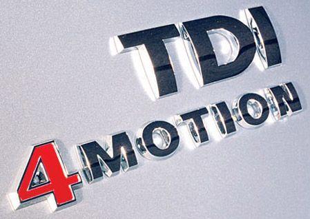 TDI Logo - Tdi logo with 4motion logo late