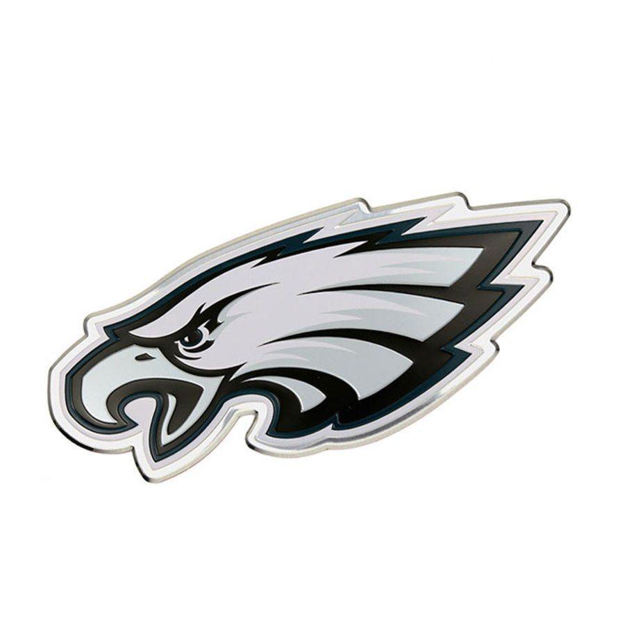 Eagles Car Logo - Philadelphia Eagles Color Emblem 3 Car Team Decal