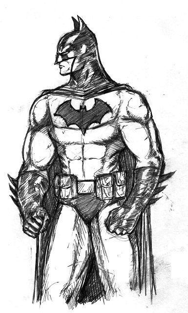Sketch Superhero Logo - Tight Batman sketch | Superhero in 2019 | Batman drawing, Drawings ...