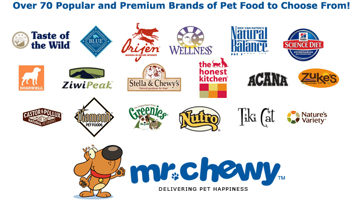 Dog Food Brand Logo - Review: Mr. Chewy Is a Convenient Way To Order Pet Food Online ...