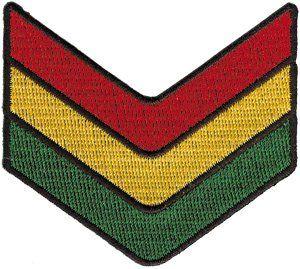 Reggae Logo - Amazon.com: Military Chevron - Reggae and Rasta Red, Yellow, Green ...