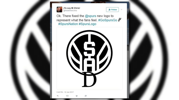 Spurs Logo - Feeling SAd': Fans react to leaked Spurs logo | kens5.com