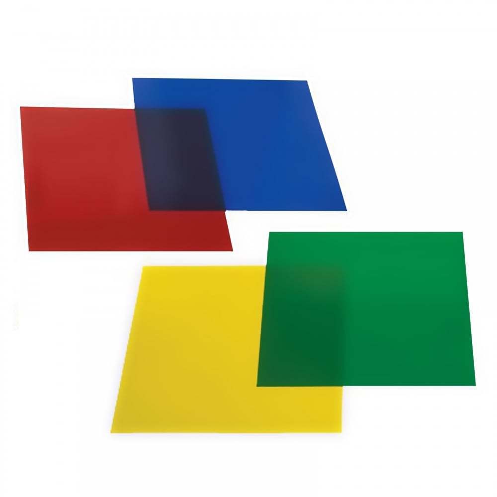 Red Green Yellow Logo - Set of 4 Colured Colored Gel Filter Sheets for Par 56 Can Red Green ...
