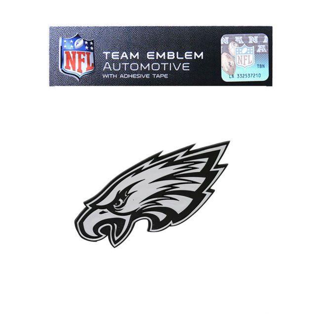 Eagles Car Logo - NFL Nf23 Philedelphia Eagles Chrome Car Emblem | eBay