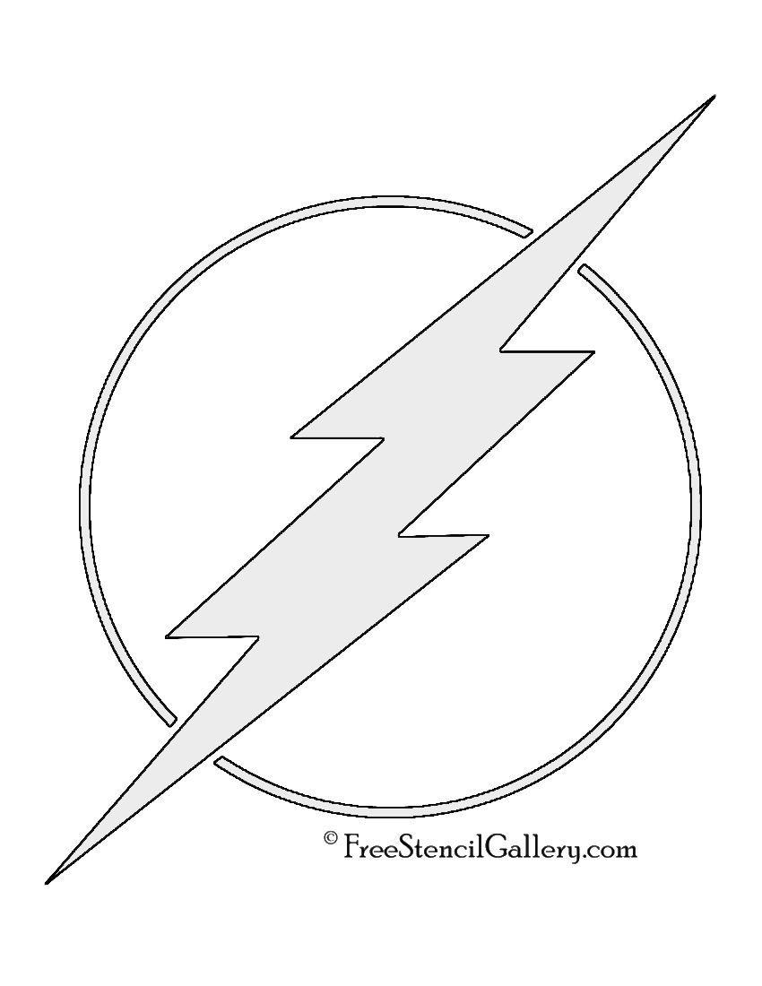 Sketch Superhero Logo - The Flash Symbol Stencil | Quilting | Pinterest | Stencils, The ...