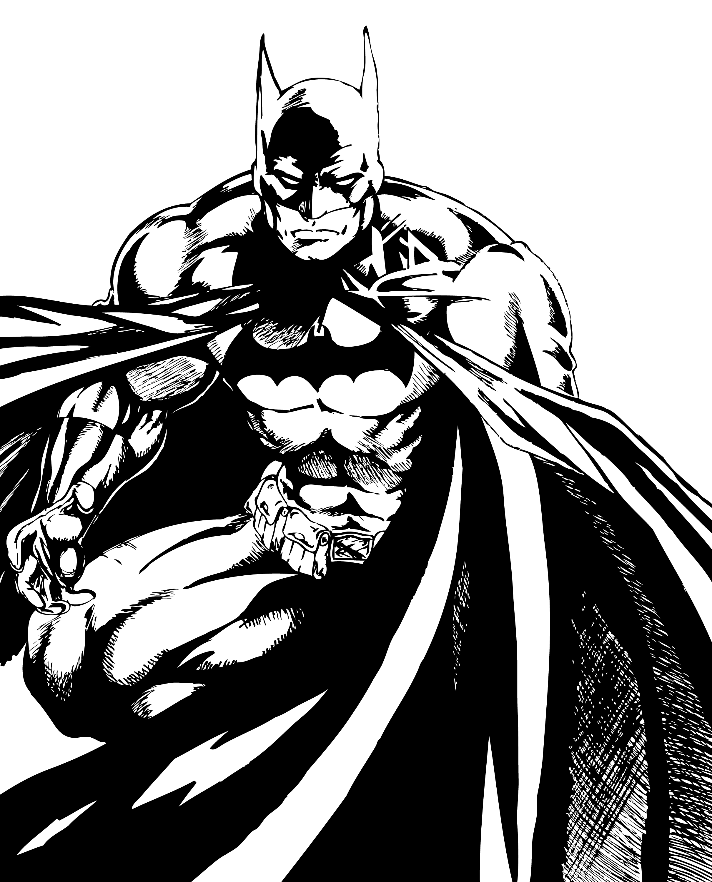 Sketch Superhero Logo - Superhero PNG Black And White Transparent Superhero Black And White ...