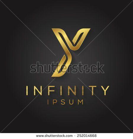 Y Logo - Elegant minimal letter symbol. Alphabet Y logo design. Vector