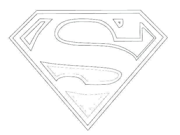 Sketch Superhero Logo - Superman Symbol Sketch at PaintingValley.com | Explore collection of ...