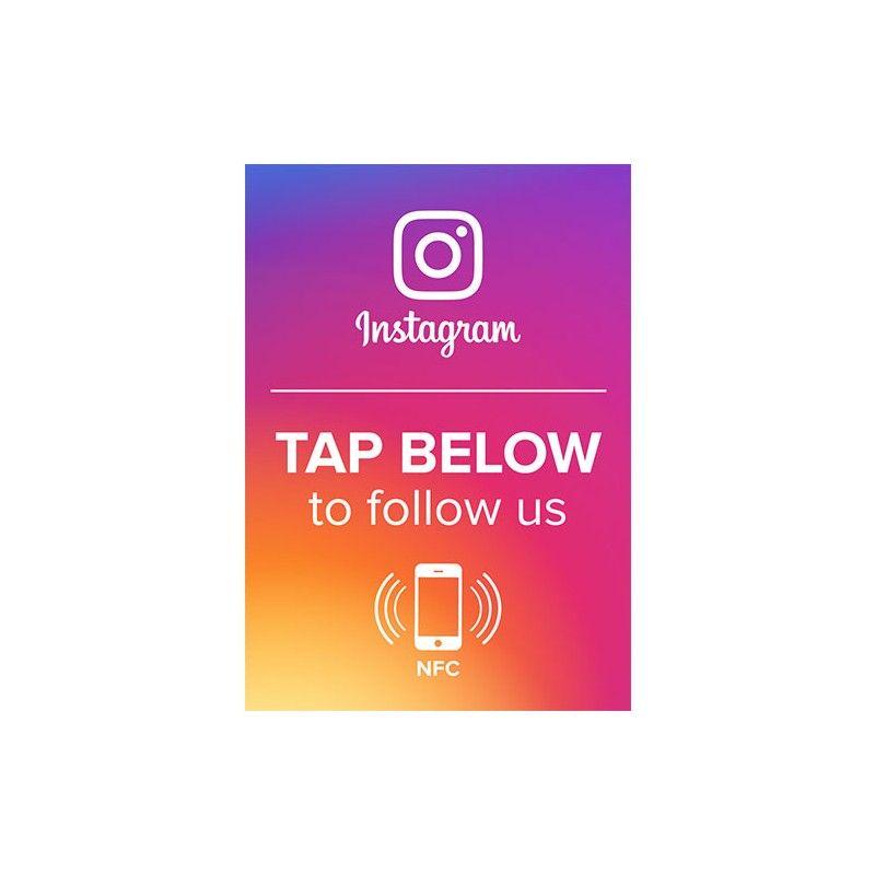 Follow Us On Instagram New Logo - Instagram Follow Us Smart Poster