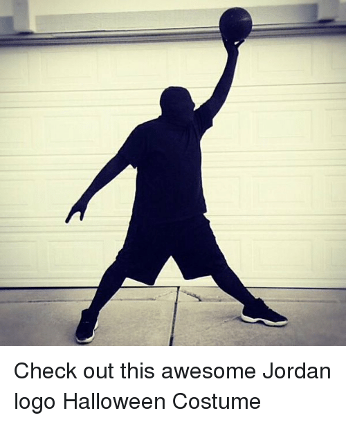Awesome Jordan Logo - Check Out This Awesome Jordan Logo Halloween Costume | Halloween ...