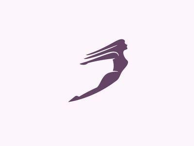 Flying Woman Logo - Kalyani Gopale (kalyanigopale) on Pinterest