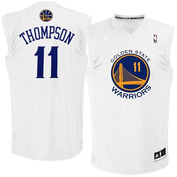 Klay Thompson Logo - Buy online Men's Golden State Warriors Klay Thompson adidas White ...