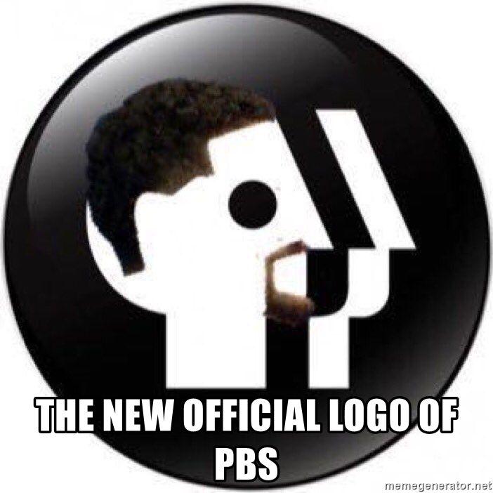 Klay Thompson Logo - The New Official Logo of PBS - Klay Thompson PBS | Meme Generator