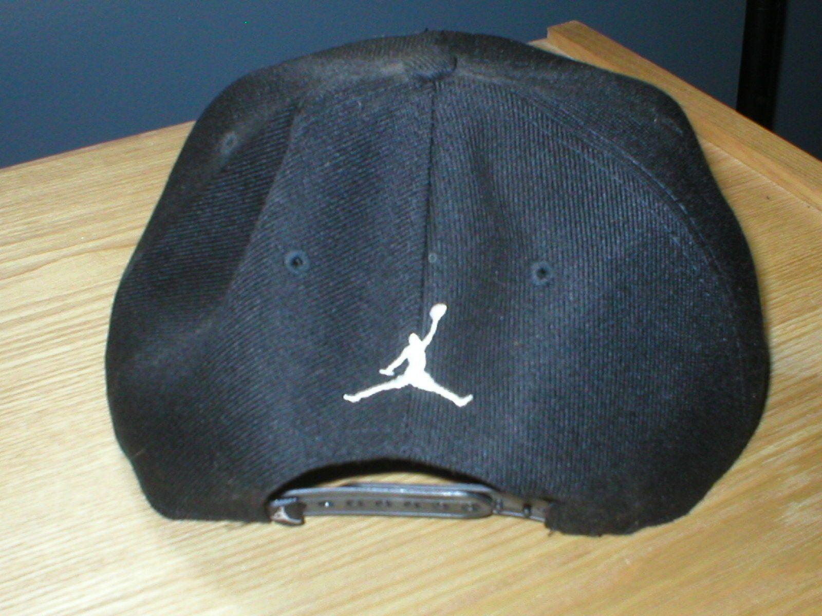 Awesome Jordan Logo - AIR JORDAN LOGO ALL BLACK HAT WITH LOGO JORDAN AND NAME UNDER