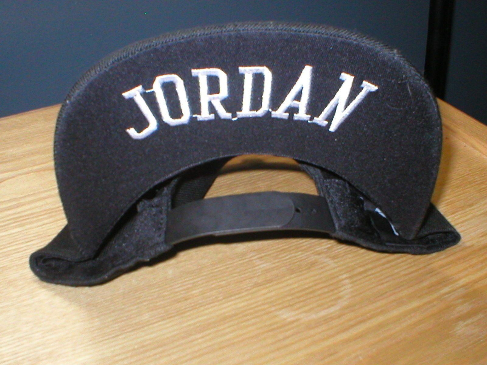 Awesome Jordan Logo - AIR JORDAN LOGO ALL BLACK HAT WITH LOGO JORDAN AND NAME UNDER