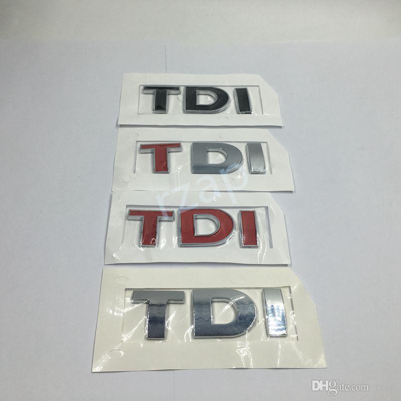 TDI Logo - 2019 TDI Logo Car Tailgate Emblem Sticker For Audi VW Skoda Golf ...