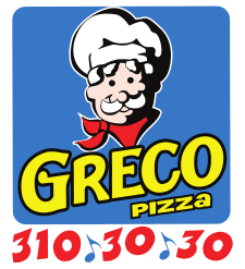Pizza Restaurant Logo - Greco Pizza Restaurant