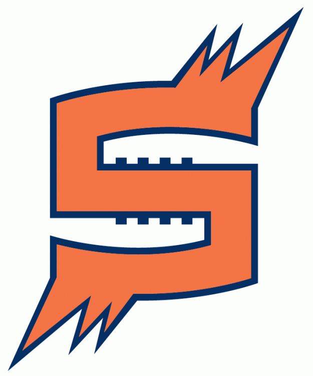 Orange S Logo - Spokane Shock Alternate Logo - Arena Football League (Arena FL ...