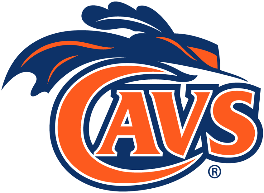 Blue and Orange Football Logo - Virginia Cavaliers Alternate Logo - NCAA Division I (u-z) (NCAA u-z ...