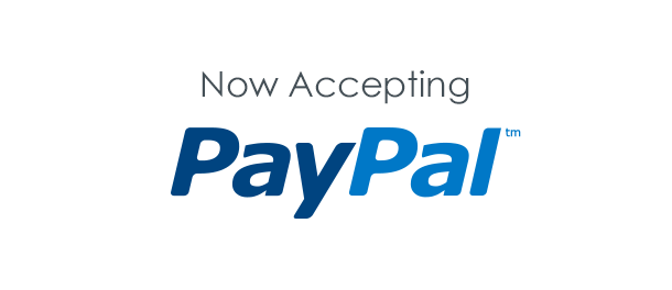 Now Accepting PayPal Logo - Now Accepting Payment via Paypal