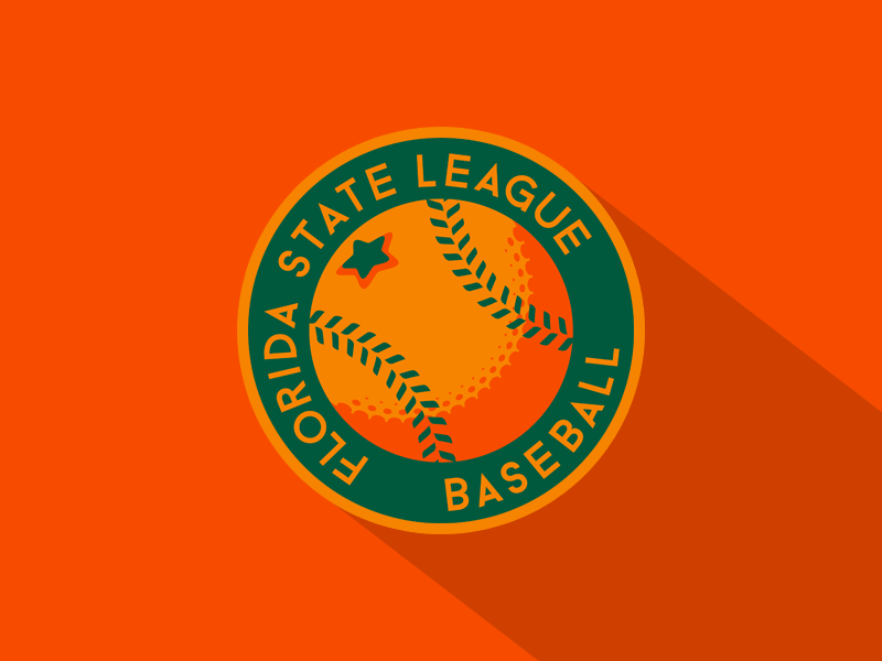 Florida State Baseball Logo - Florida State League Baseball by Mark Crosby | Dribbble | Dribbble