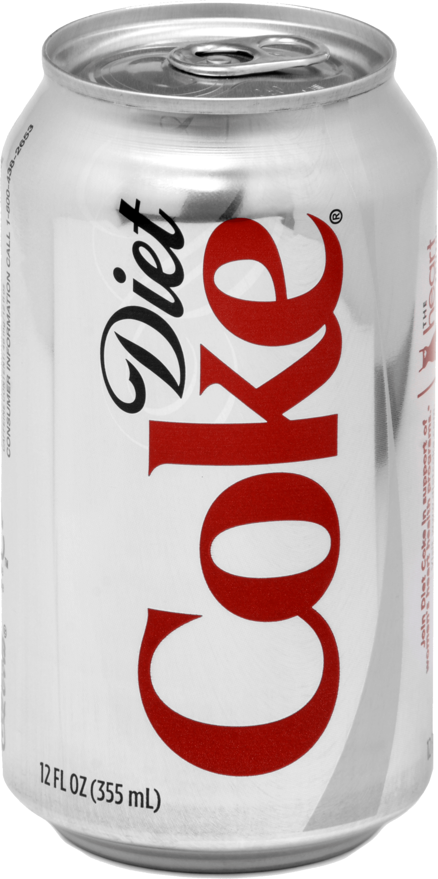 Diet Coke Can Logo - Diet Coke Coca Cola transparent PNG - StickPNG