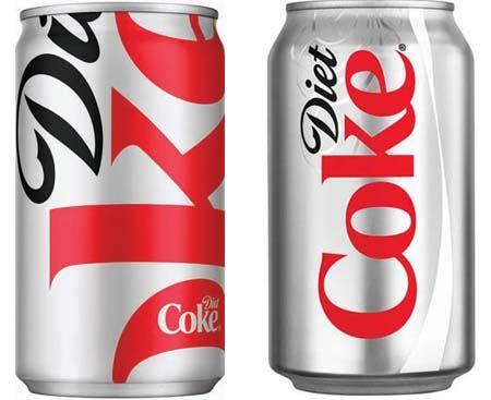 Diet Coke Can Logo - Diet Coke's 'bold' new look for fall