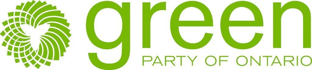 Green Sunflower Logo - Green Party Of Ontario Trillium Sunflower Logo