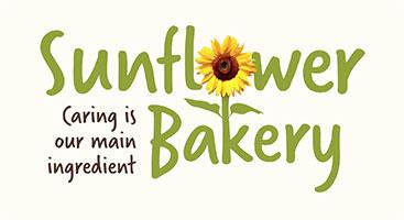 Green Sunflower Logo - Sunflower Bakery - Caring is Our Main Ingredient
