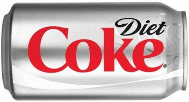 Diet Coke Can Logo - Low calorie drinks like Diet Coke DO help with weight loss