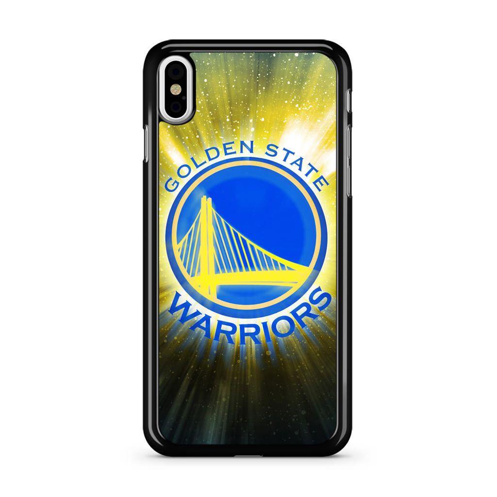 Golden X Logo - Golden State Warriors Logo iPhone X Case - CASESHUNTER
